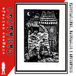 CANINO CALLEJERO - XILOGRAFÍA