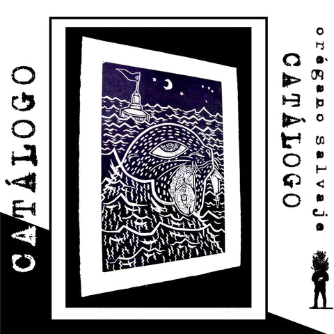 LOBITO MARINO - XILOGRAFÍA