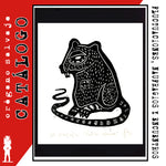 RATITA OSCURA - XILOGRAFÍA
