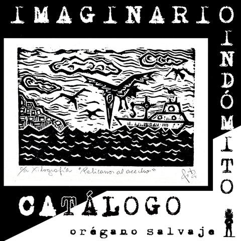 PELÍCANOS AL ACECHO - XILOGRAFÍA